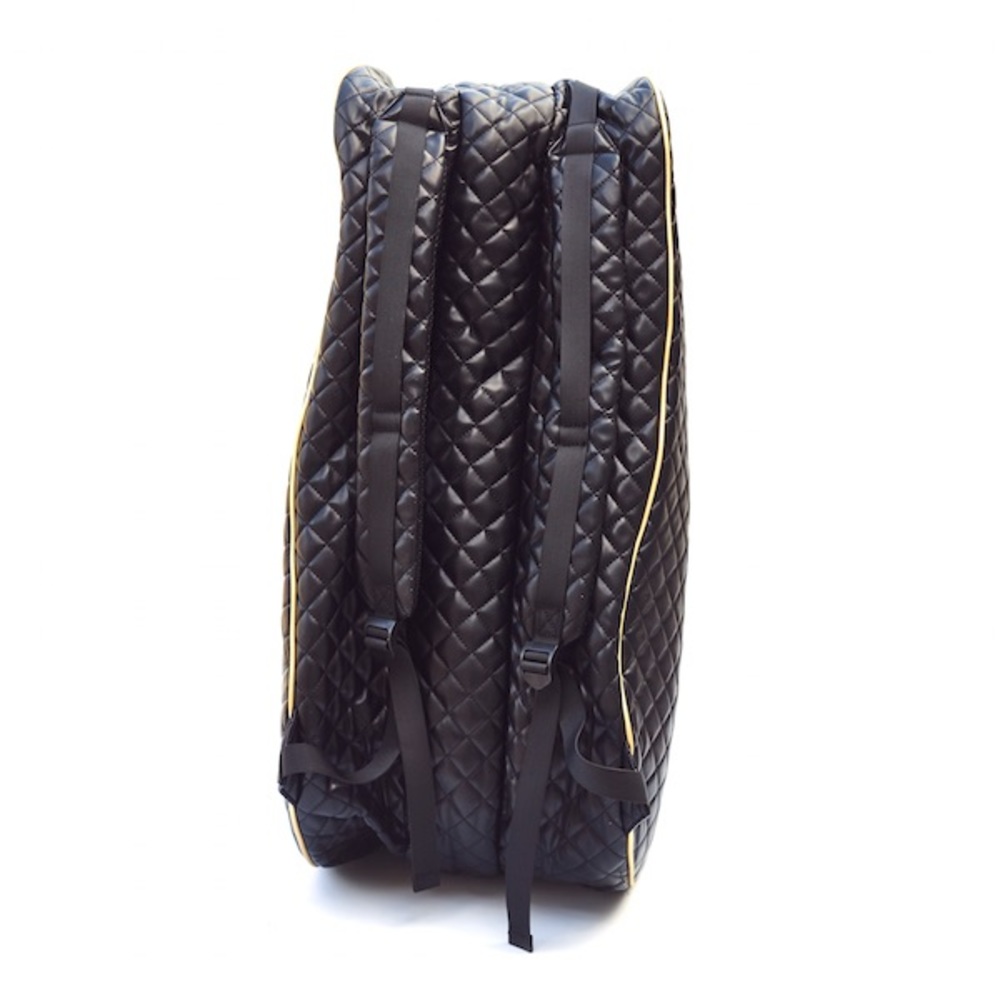 Tennis Racquet Bag - Matte Black Waffle Print - BRAND NEW! - Picture 5 of 16